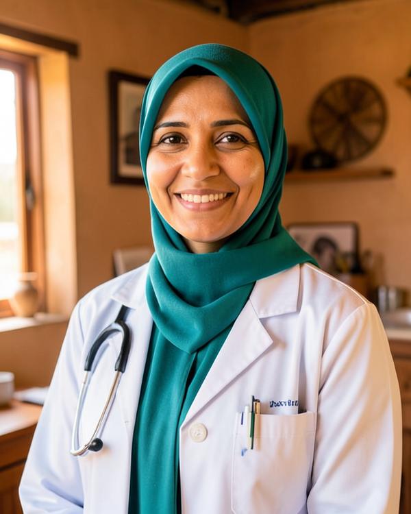 Portrait of Dr. Taslima Ahmed